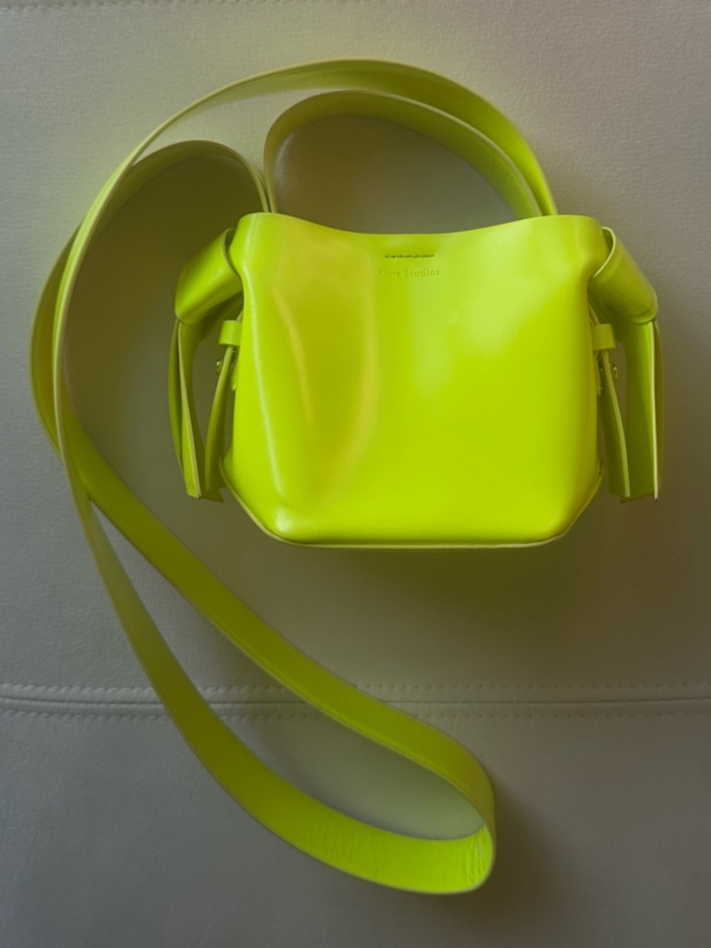 Acne Studios Leather Neon Micro Musubi - Picture 12 of 15